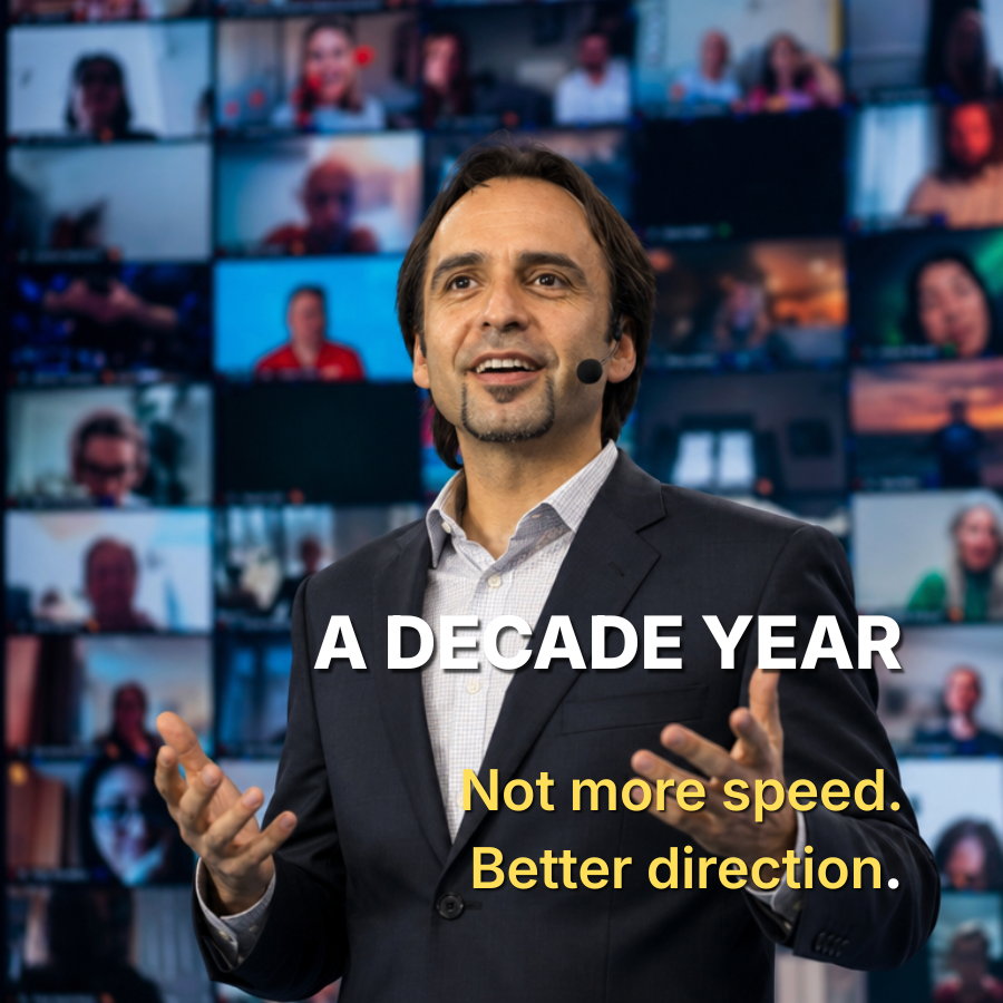A Decade Year - not more speed, better direction